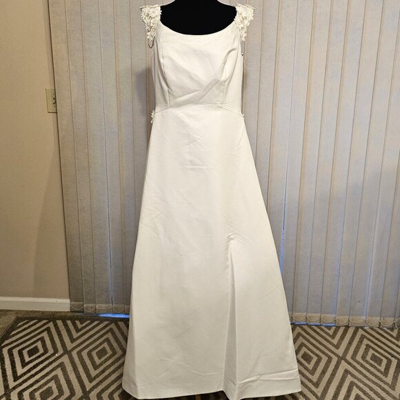 Dante Ronald Joyce Ivory Wedding Dress 18 - Picture 1 of 8